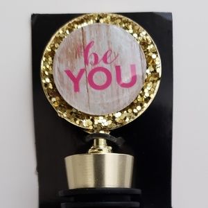 GLITTER be YOU WINE STOPPER